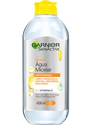 Agua micelar bifasica